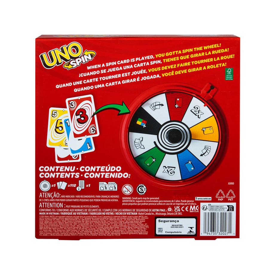 Mattel Games  UNO Spin 