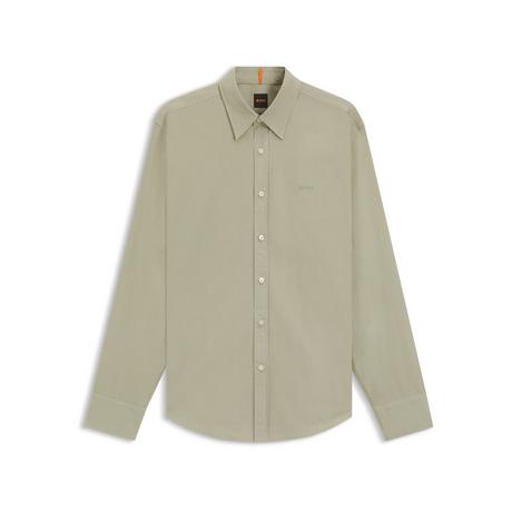 BOSS ORANGE Relegant_6_M Regular Fit Langarmhemd  