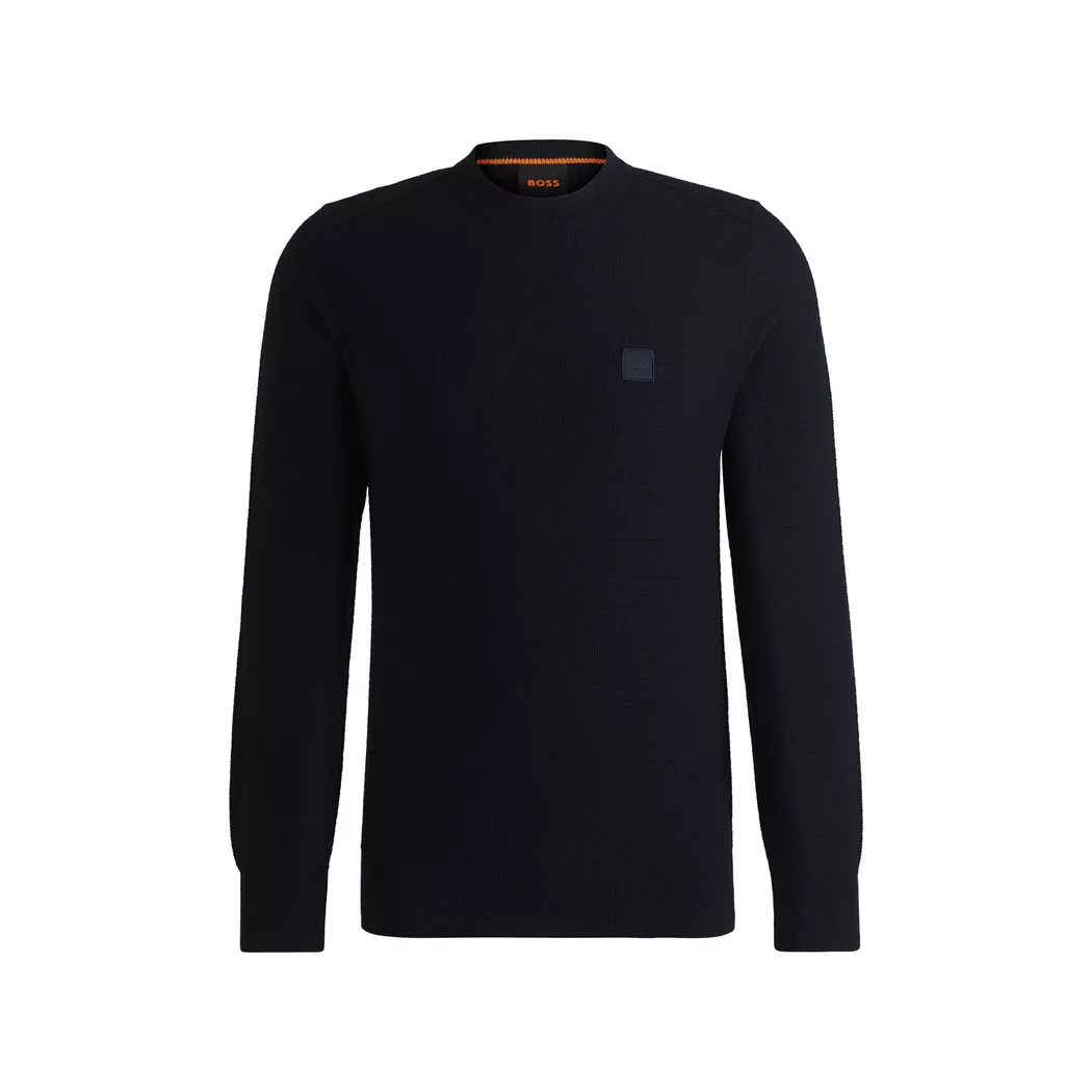 BOSS Klapok 10274222 Jumper Dark Blue M