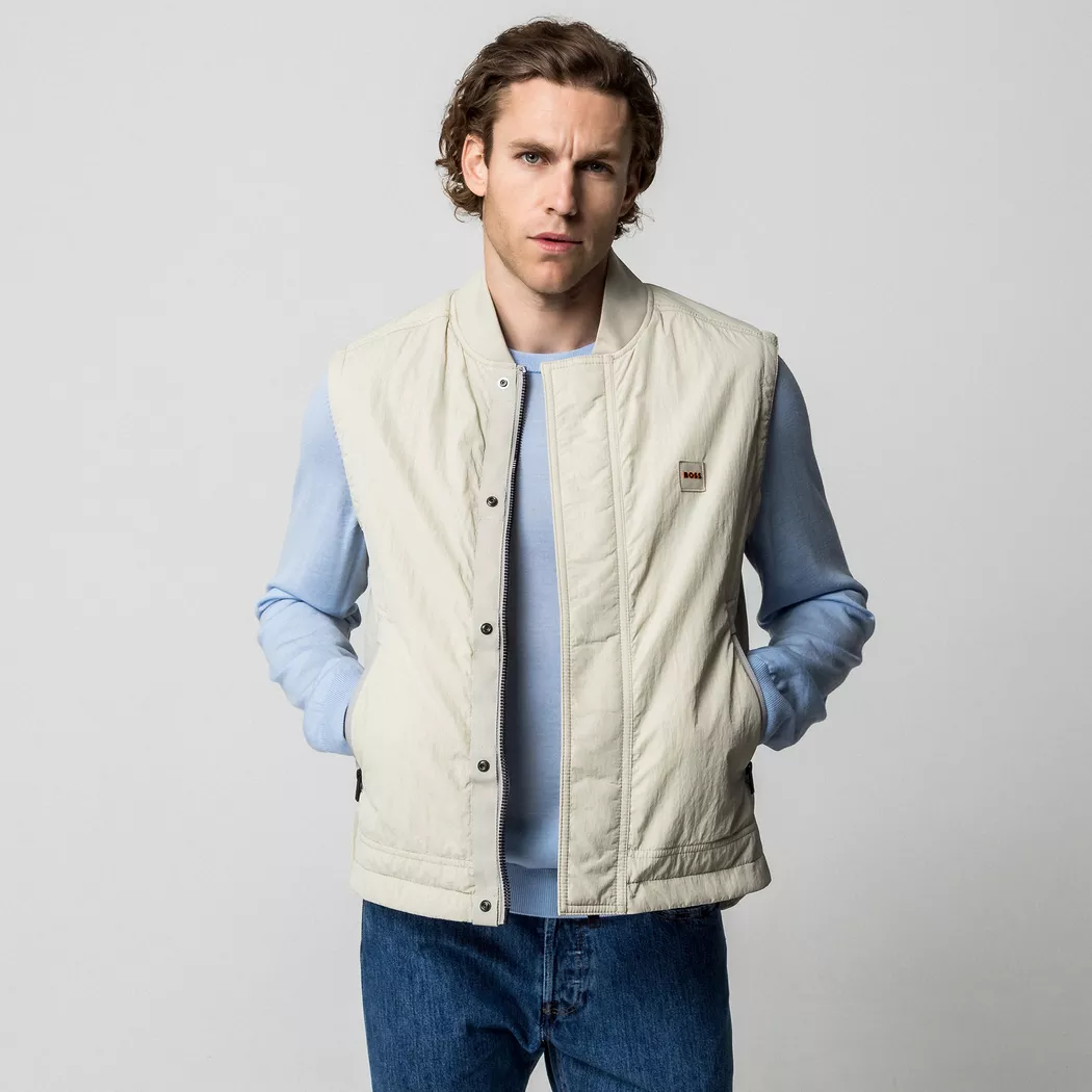 Boss Veste Ogear 10255052 01 Light Beige 54 Homme