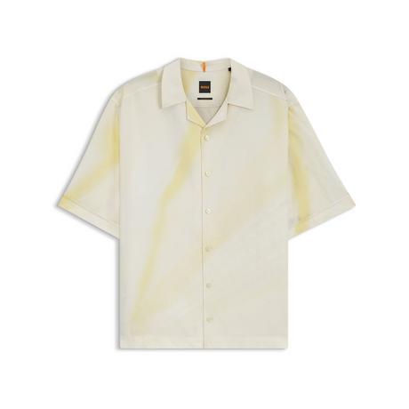 BOSS ORANGE Lapisy_M Camicia Relaxed Fit Maniche Corte  