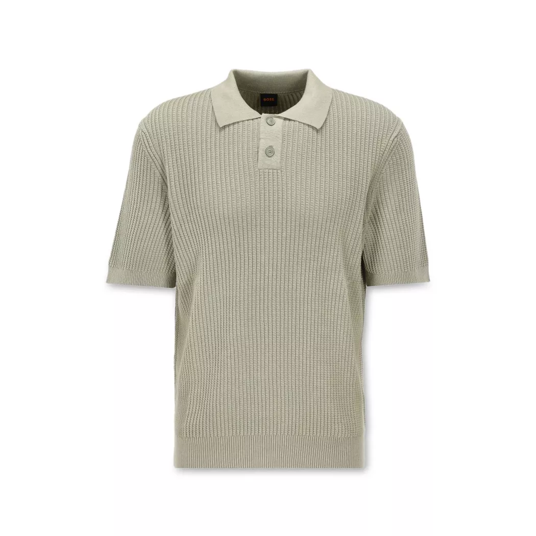 Boss ORANGE - Polo Shirt, für Herren, Khaki, Größe L
