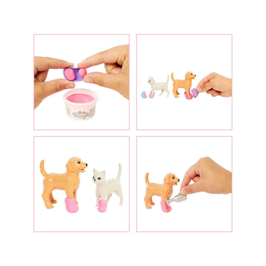 Barbie  Playset clinica per animali domestici 