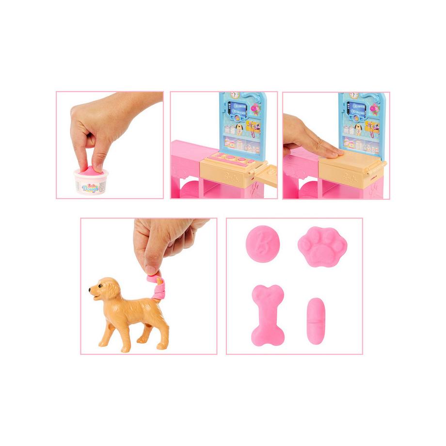 Barbie  Playset clinica per animali domestici 