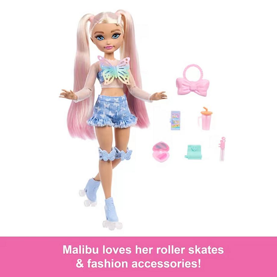 Barbie  Dream Besties Barbie „Malibu“ en rollers 