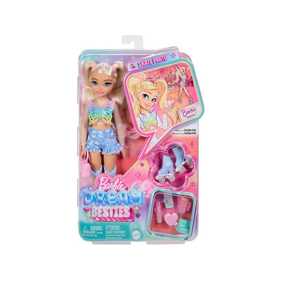 Barbie  Dream Besties Barbie „Malibu“ en rollers 