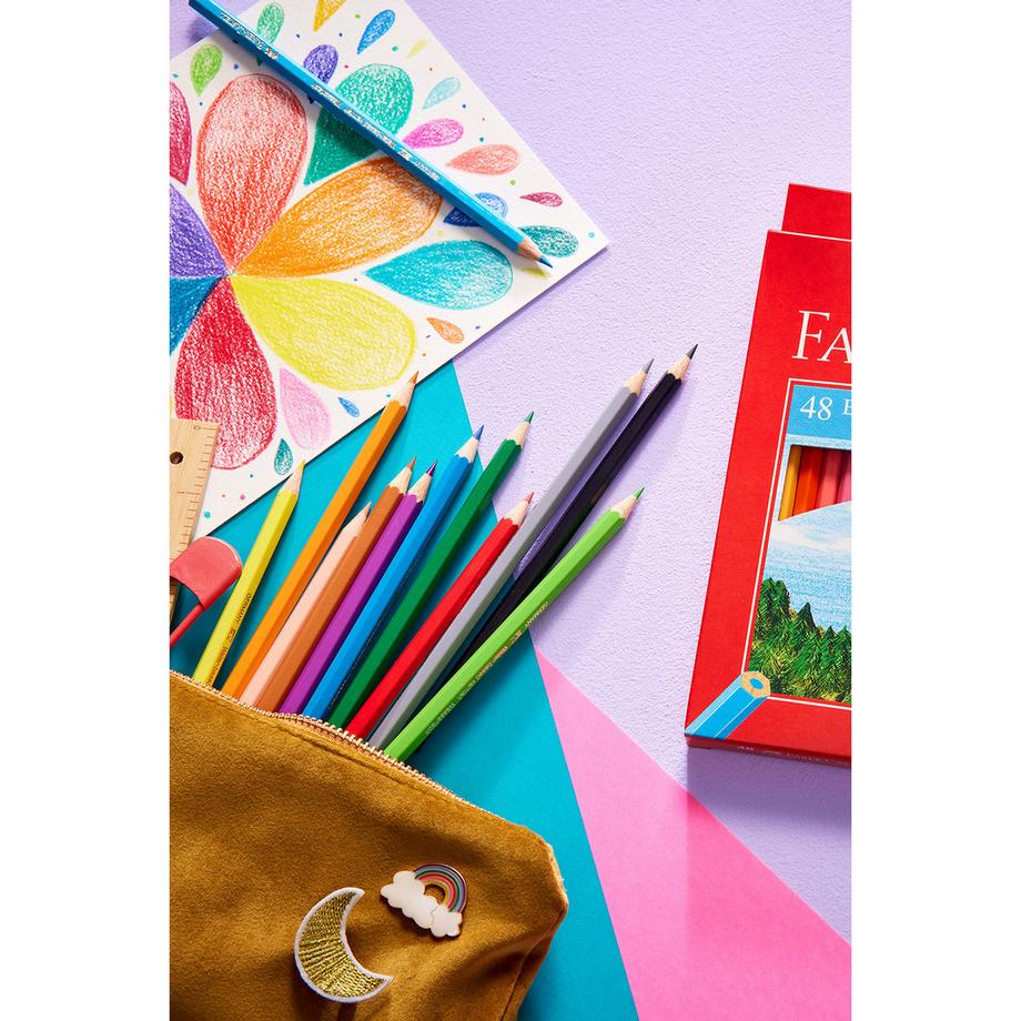 Faber-Castell Set de crayons de couleur Castle 