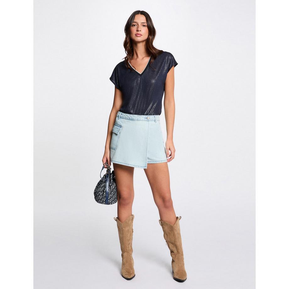 MORGAN Gonna-Pantaloncino in Denim  