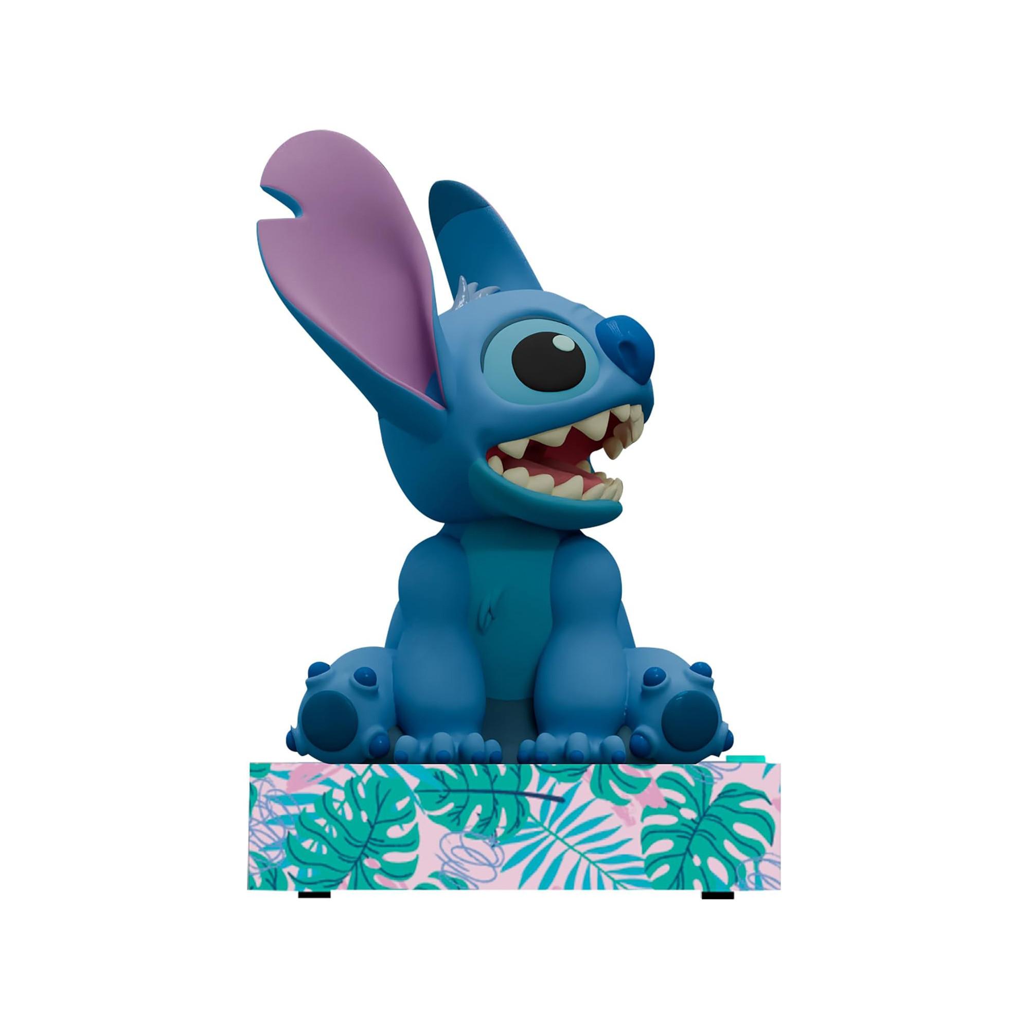 Disney Stitch Réveil 3D avec lumière nocturne 