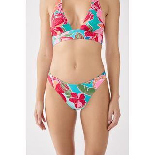 Etam Bikini Imprimé Floral Col Halter  