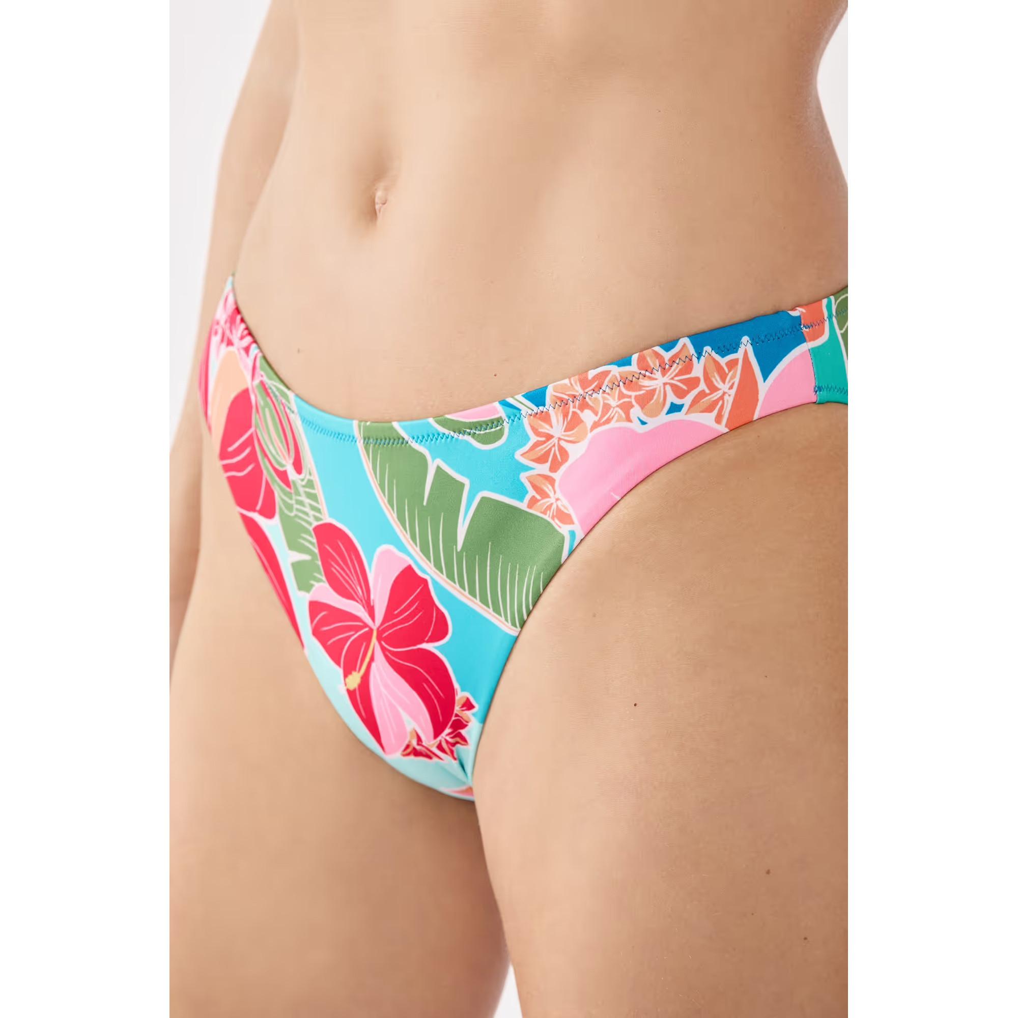 Etam Bikini Imprimé Floral Col Halter  