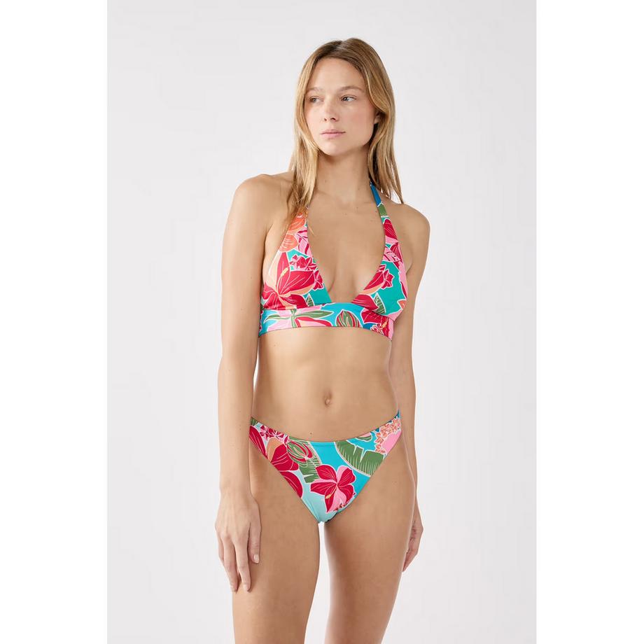 Etam Bikini Stampa Floreale Collo Halter  