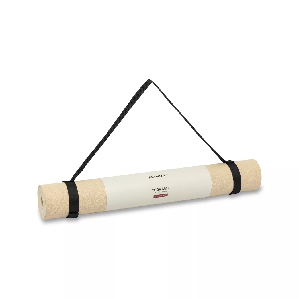 Manor Sport - Yoga Matte, One Size, Beige