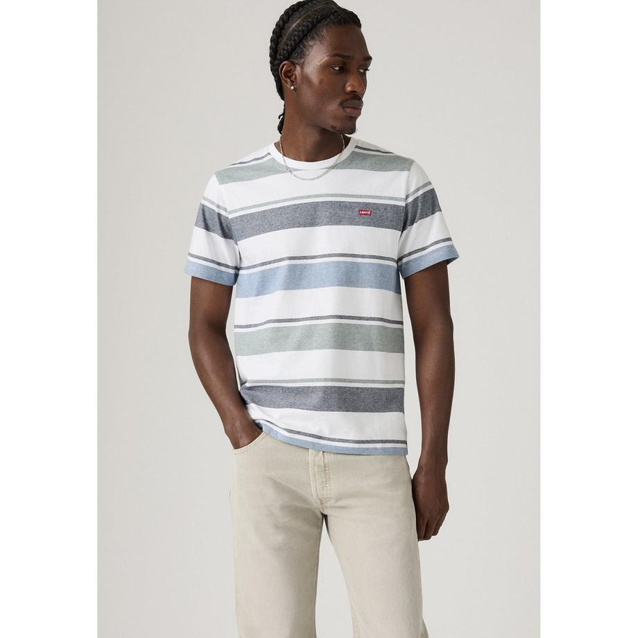 Levi's® T-shirt rayé à manches courtes  