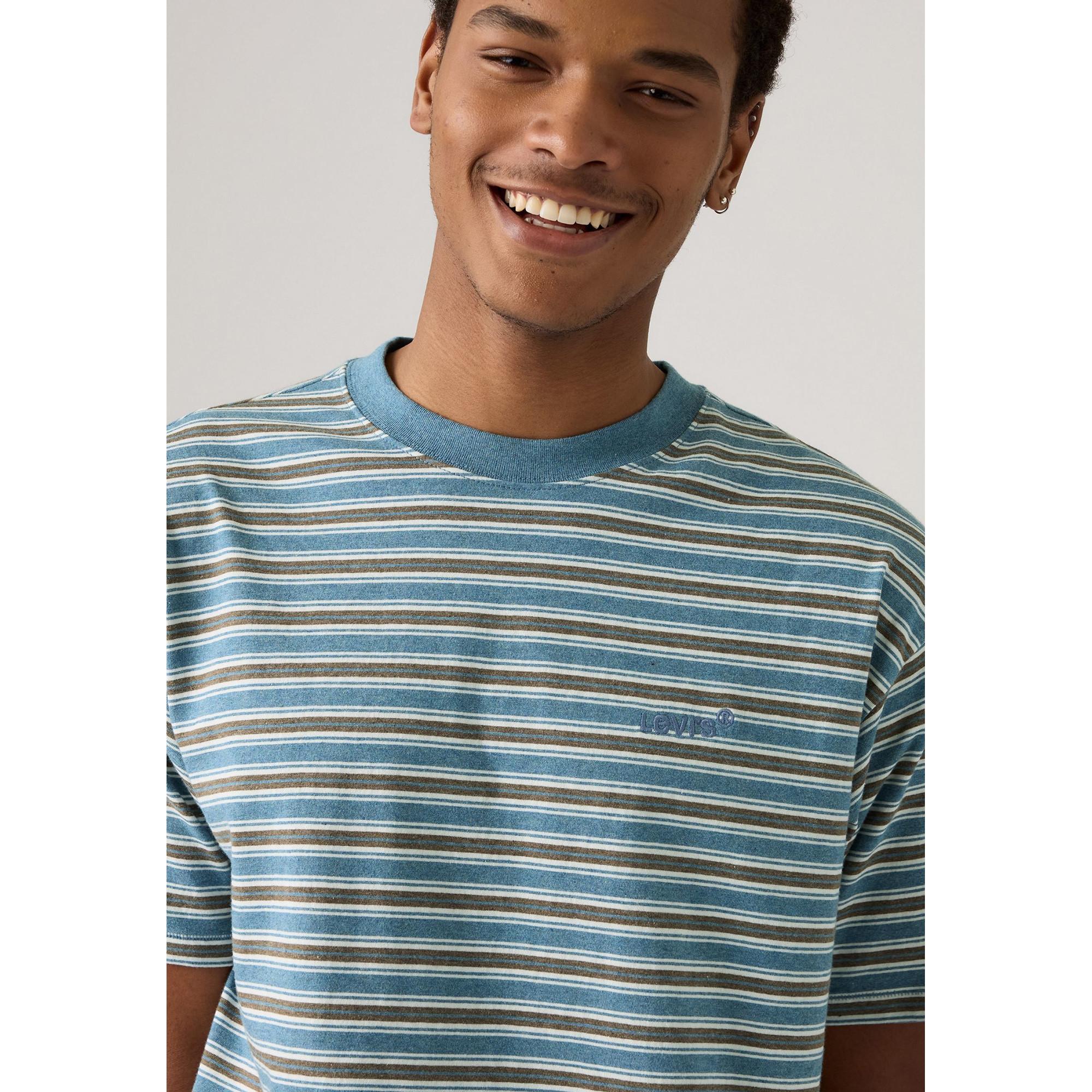 Levi's® Gestreiftes Kurzarm T-Shirt Regular Fit  