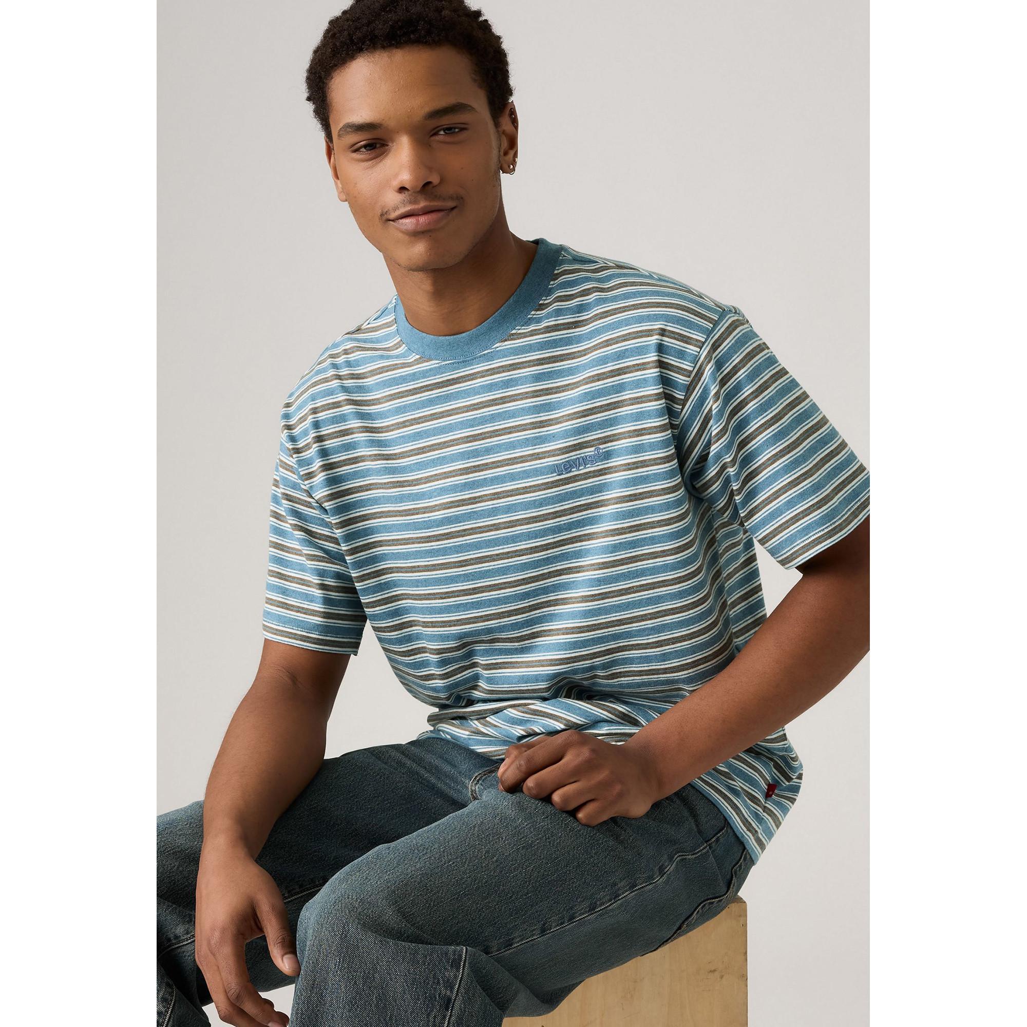 Levi's® Gestreiftes Kurzarm T-Shirt Regular Fit  