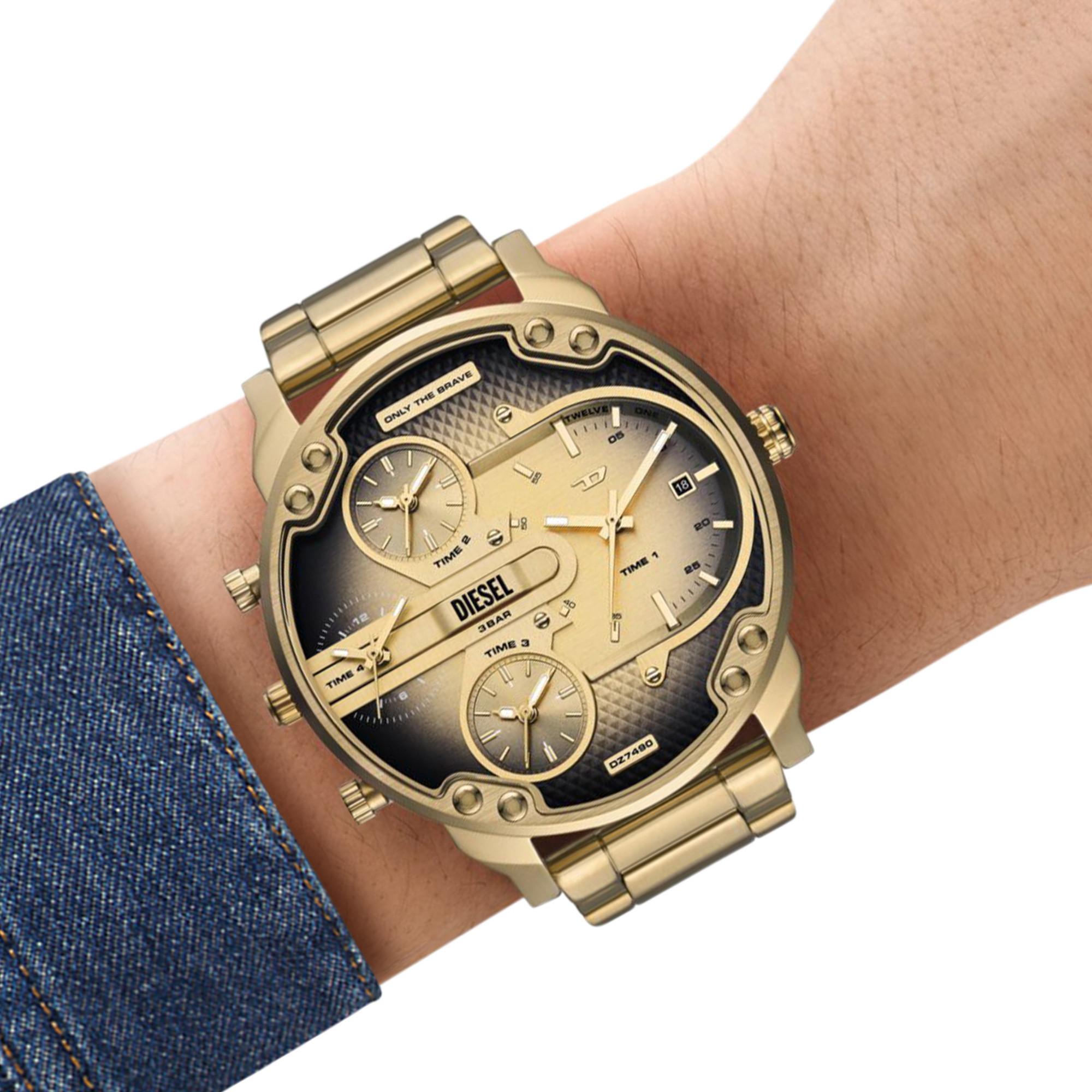 DIESEL MR. DADDY SLIM Multifunktionsuhr 