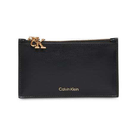 Calvin Klein Hardware Monogram Zip Cardcase 6CC  