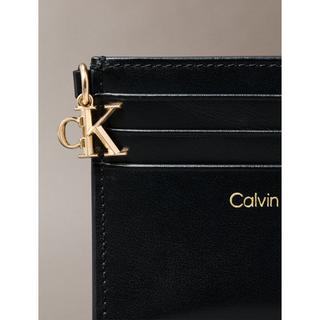 Calvin Klein Hardware Monogram Zip Cardcase 6CC  