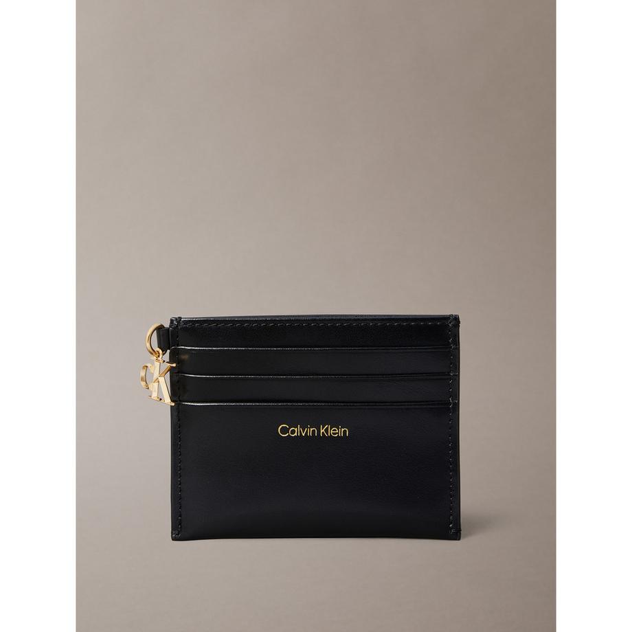 Calvin Klein Hardware Monogram Zip Cardcase 6CC  