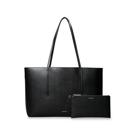 Calvin Klein Embossed Logo Tote Bag  
