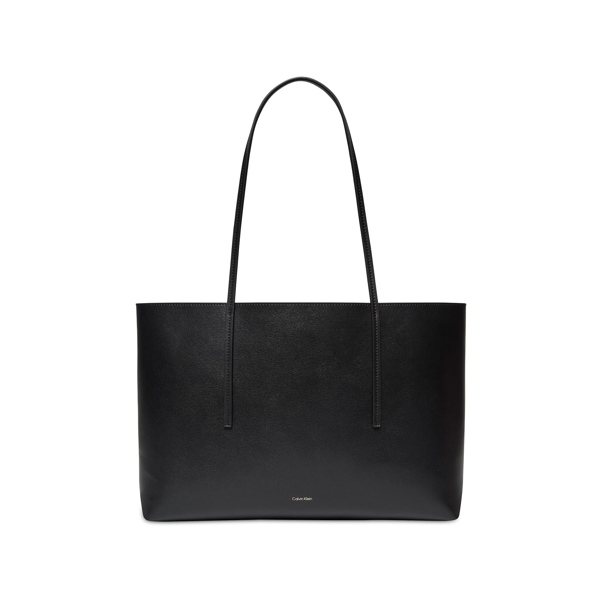 Calvin Klein Embossed Logo Tote Bag  