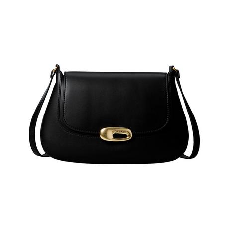 Calvin Klein Engraved Hardware Flap Medium Crossbody Bag  