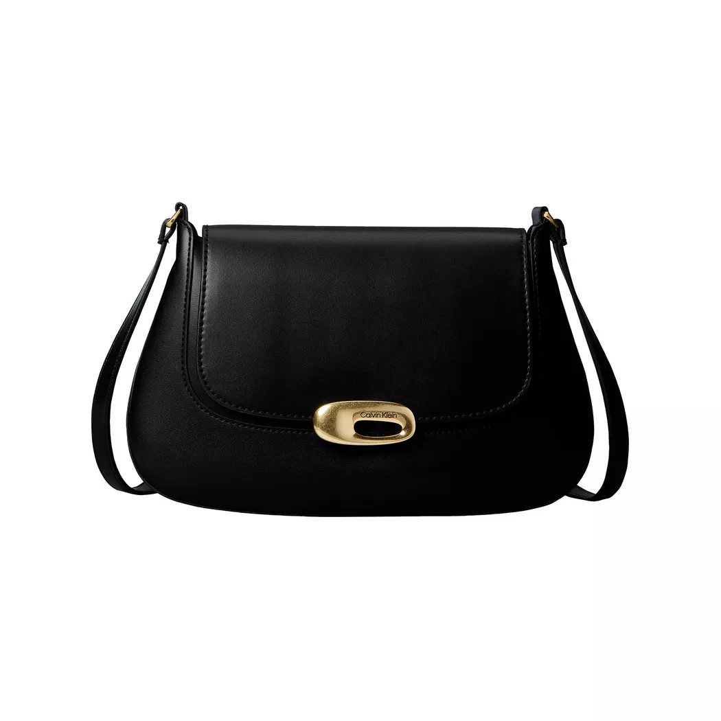 Sac Bandouliere Calvin Klein Jeans CK FLAP CAMERA BAG Noir Unique femmes 2