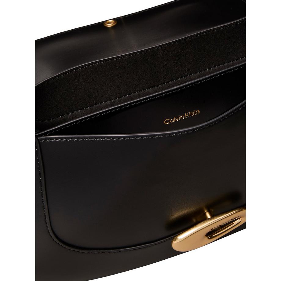 Calvin Klein Hardware Flap Medium Crossbody Bag  