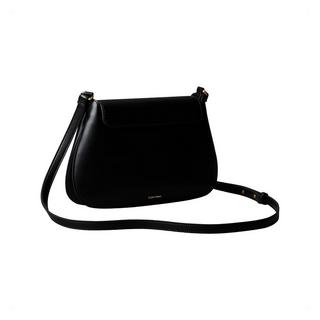 Calvin Klein Engraved Hardware Flap Medium Crossbody Bag  