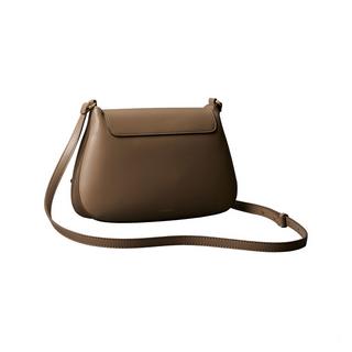 Calvin Klein Engraved Hardware Flap Medium Crossbody Bag  