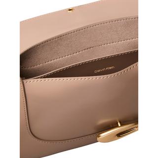 Calvin Klein Engraved Hardware Flap Medium Crossbody Bag  