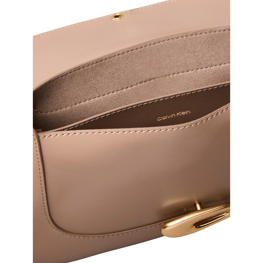 Calvin Klein Hardware Flap Medium Crossbody Bag  