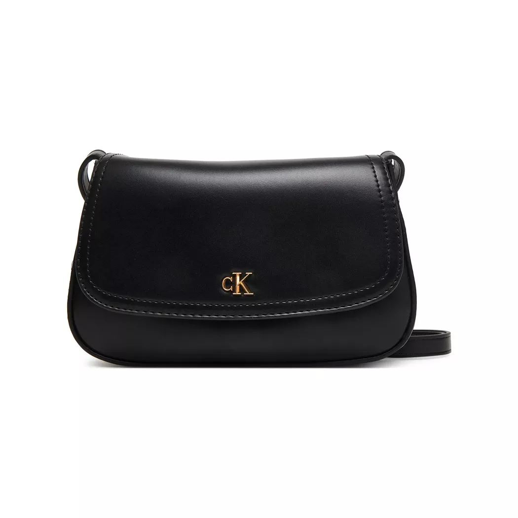 Sac Bandouliere Calvin Klein Jeans CK FLAP CAMERA BAG Noir Unique femmes