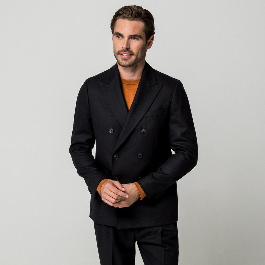 Manor Man Blazer à double boutonnage  