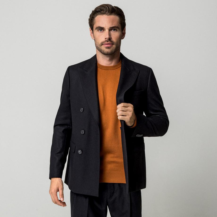 Manor Man Blazer à double boutonnage  