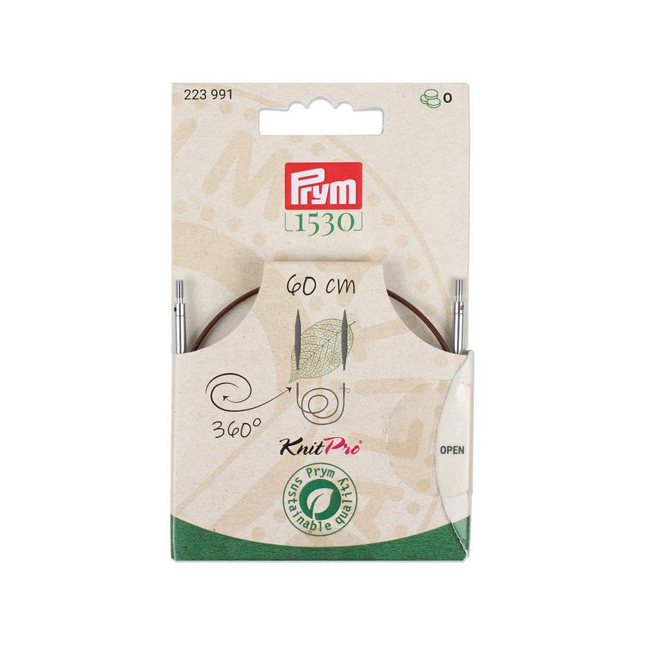 Prym Aiguilles à tricoter circulaires rotabile a 360° 