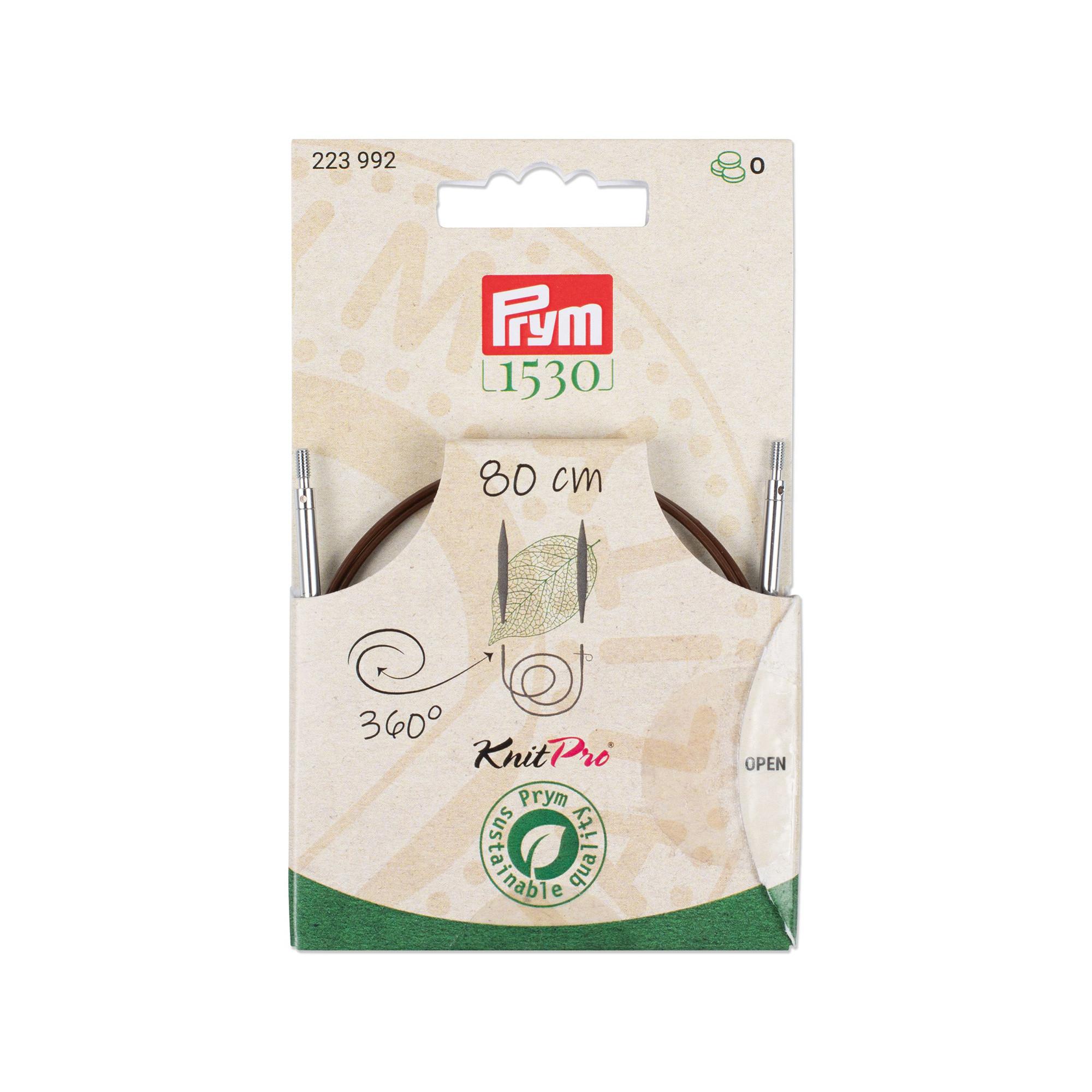 Prym Aiguilles à tricoter circulaires rotabile a 360° 