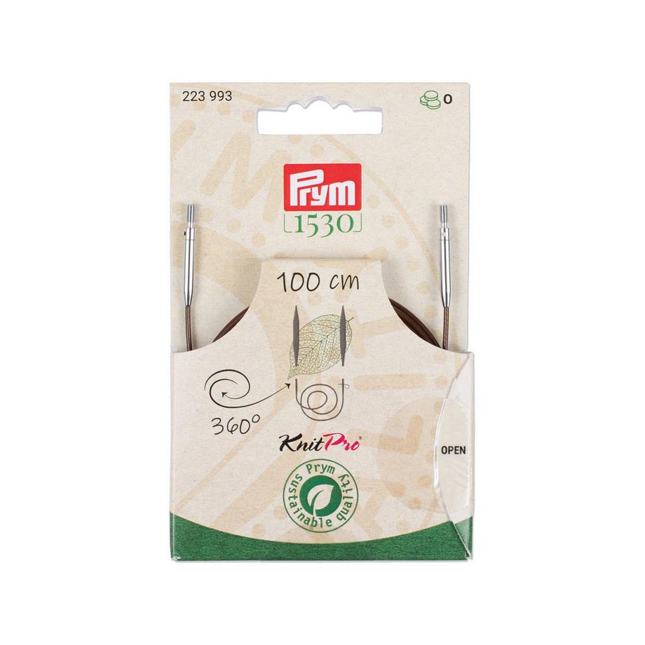 Prym Aiguilles à tricoter circulaires rotabile a 360° 