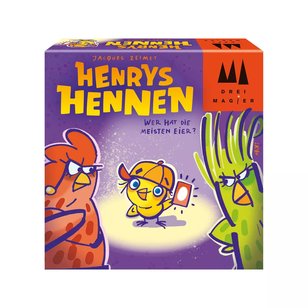 Schmidt - Henrys Hennen, mehrsprachig, Multicolor