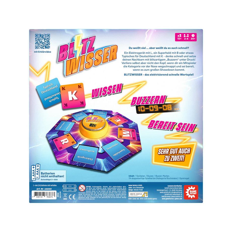 Game Factory  Blitzwisser (d) 