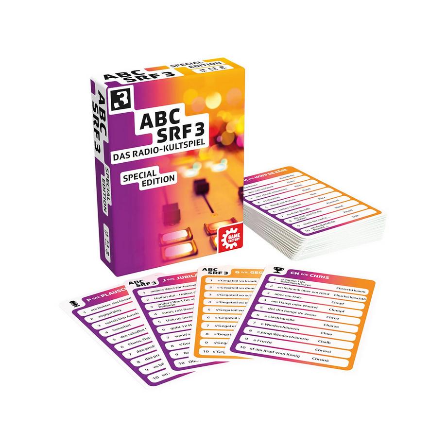 Game Factory  ABC SRF 3 Special Edition, allemand 