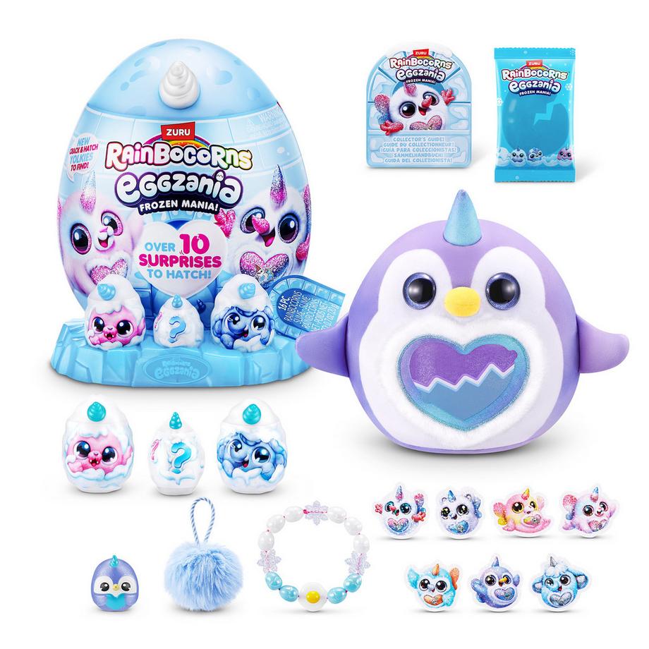 ZURU  Rainbocorns Eggzania Frozen, Pack surprise 