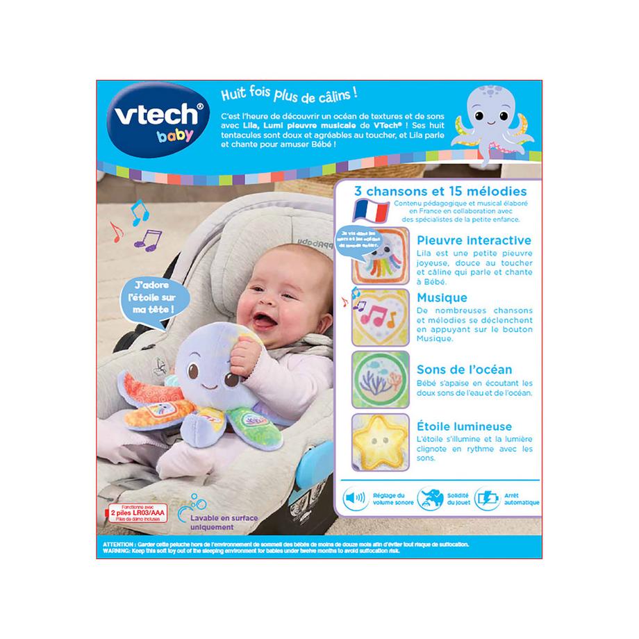 vtech  Lila, Lumi pieuvre musicale, französisch 