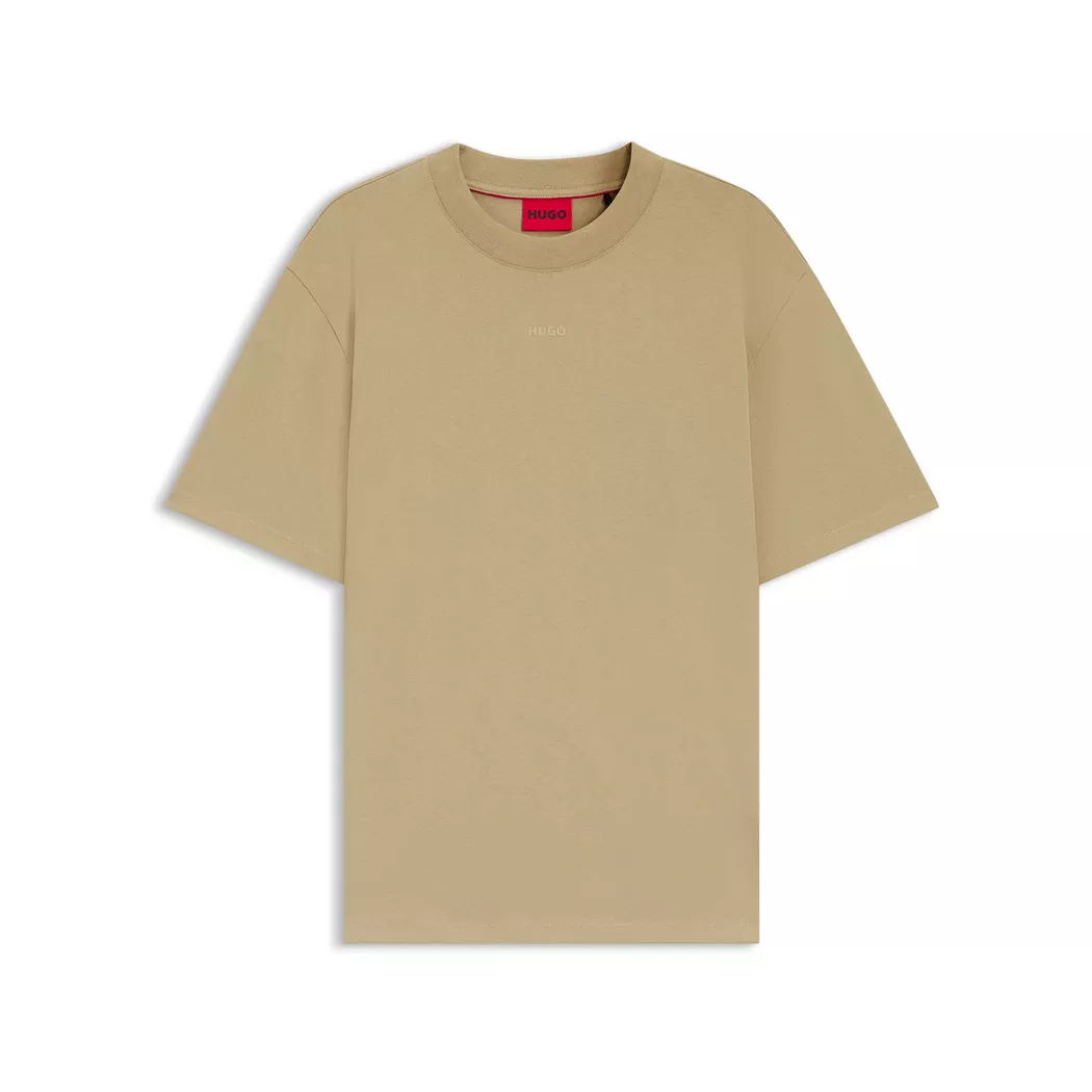 Hugo T-shirt à Manches Courtes Dapolino 10248326 01 Medium Beige L Homme