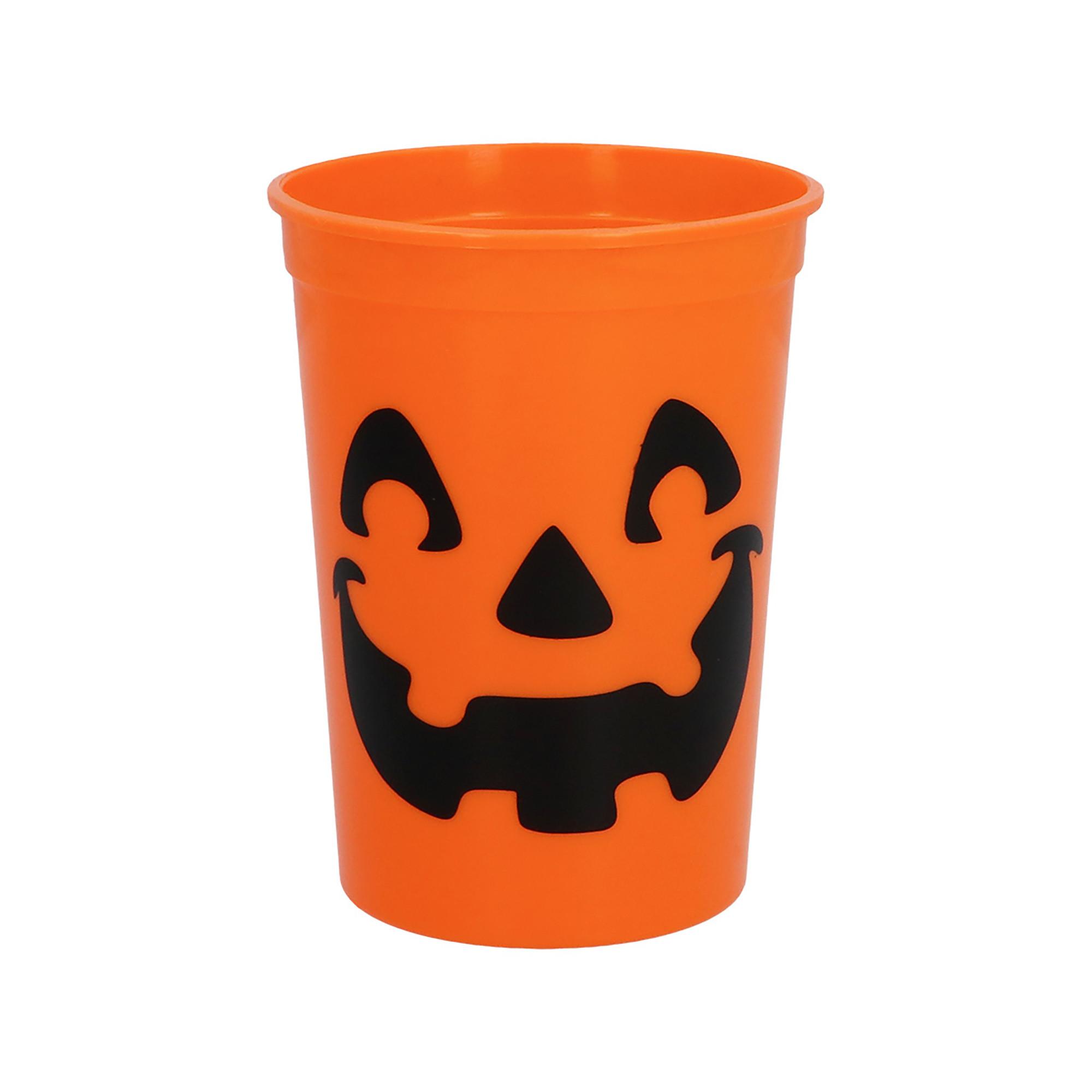 BOLAND  Plastikbecher Kürbis 