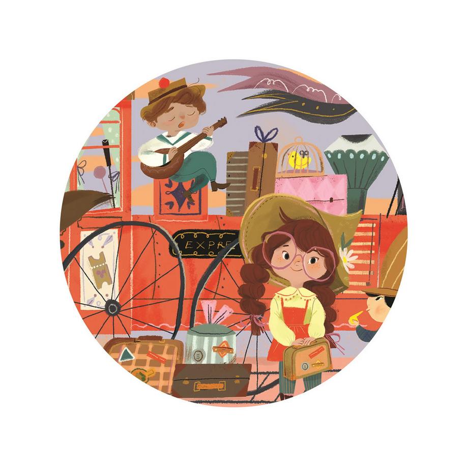 Djeco  Puzzle Il viaggio di Mia 36 pezzi 