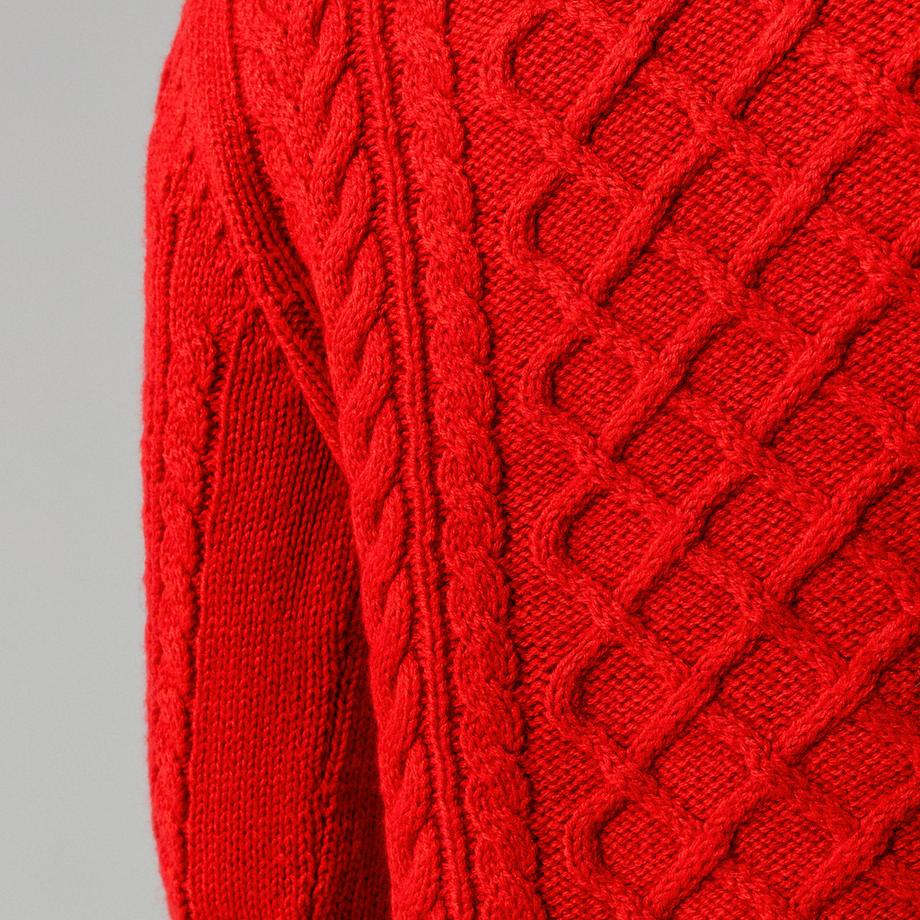 Manor Woman Cardigan a Treccia  