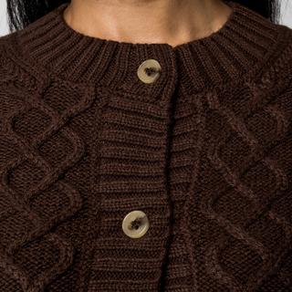 Manor Woman Cardigan à Torsades  