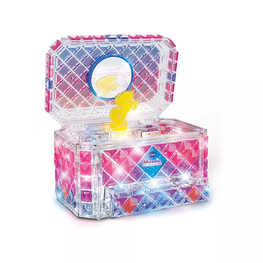 VTech - Mosaic Boîte à bijoux, französisch, Multicolor